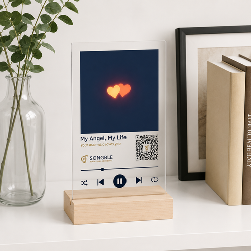Song Plaque with QR Code
